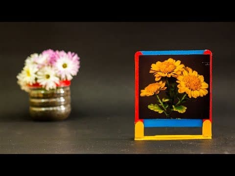 Ice cream Stick Craft ideas - Photo Frame