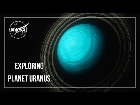 NASA Goddard explores Planet Uranus and its 5 major moons