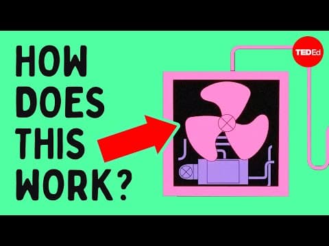 How does an air conditioner actually work? - Anna Rothschild - YouTube