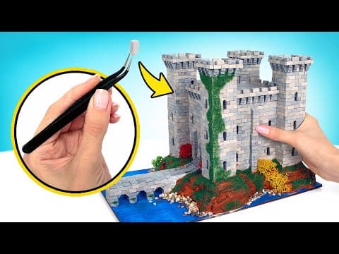 How to make homemade miniature castle