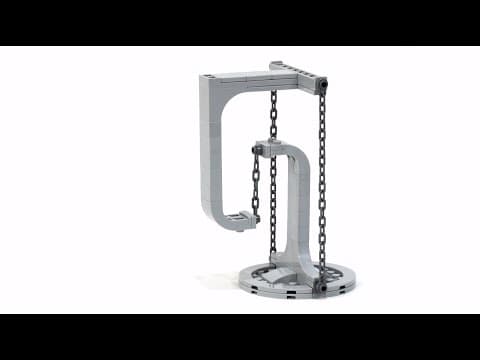 LEGO Tensegrity Sculpture Tutorial -