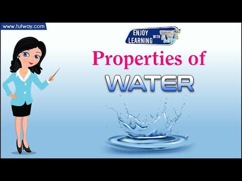 Water - Properties of Water - Changing States of Water - Snowflakes