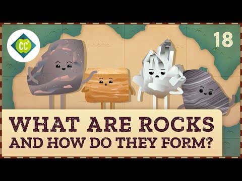 What Are Rocks and How Do They Form? Crash Course Geography