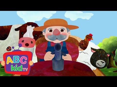 Old MacDonald | Farm Song | Animal Stories for Toddlers - ABC Kid TV | Nursery Rhymes & Kids Songs