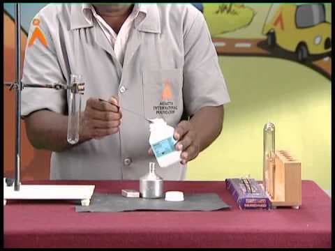 Preparation of Oxygen (using Lead Nitrate) (TELUGU)