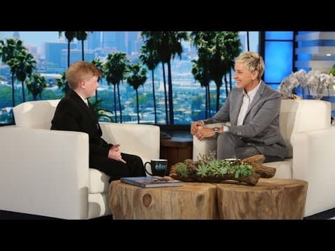 Ellen Meets a Wonderful Kid Inventor