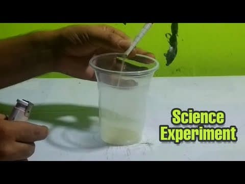 2 easy science experiment to do at home - smoke science experiment