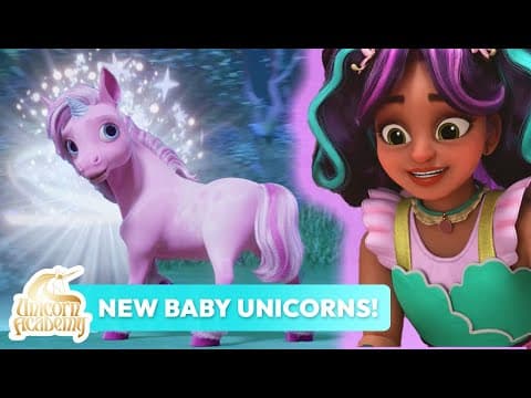 OMG! First BABY UNICORN appearance ever! ๐ฅนโจ | Unicorn Academy | Cartoons for Kids