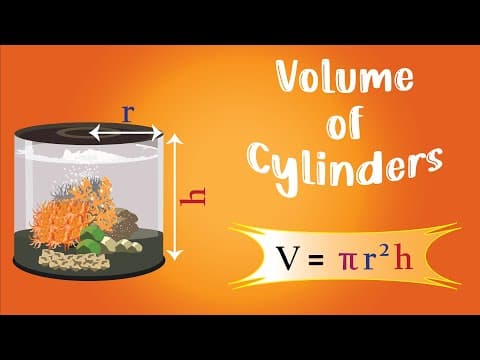 Volume of a Cylinder | Learn through Cool Illustrations