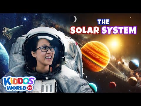 Learning The Solar System with Miss V | Space Videos For Kiddos
