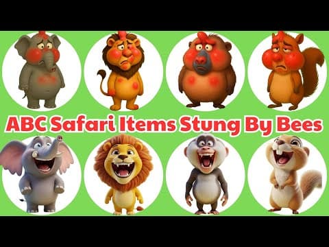 ππ¦ ABC Safari Song - Donβt Poke the Beehive! π Funny Animal Faces & Bee Safety Lesson | Meow Meow TV