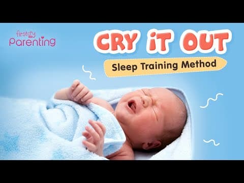 Baby sleep training method-cry it out