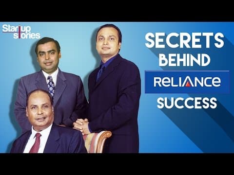 Secrets Behind Reliance Success | Dhirubhai Ambani | Mukesh Ambani | Anil Ambani | Startup Stories