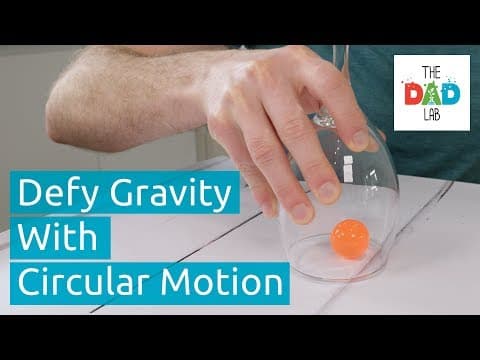 How to Pick Up a Ball With a Glass | Fun Science