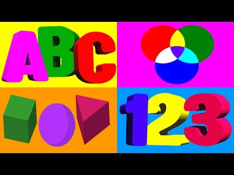 Learning videos for kids - toddlers learning videos - preschool learning - kids vocabulary words