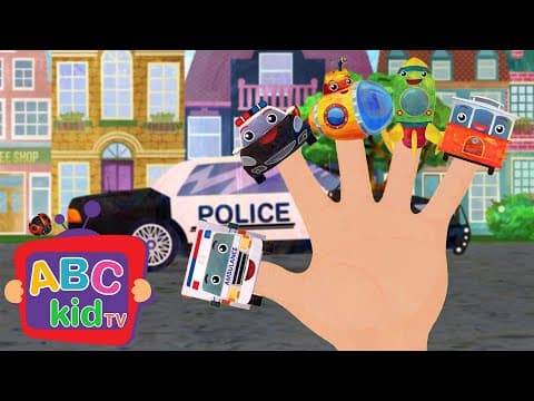 Finger Family Vehicles đđđ | Finger Family Song for Kids | ABC Kid TV Nursery Rhymes & Kids Songs