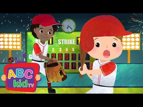 Take Me Out to the Ballgame! ⚾| Sing & Learn About Sports | ABC Kid TV