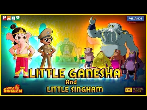 Mirchi Nagar Sports Day 🏆💥 | Little Singham vs Lakkad-Bagga | Pogo TV | Kids Cartoon