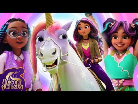 Unicorn Academy GIRL POWER! (Happy Friendship Day!!) | Cartoons for Kids