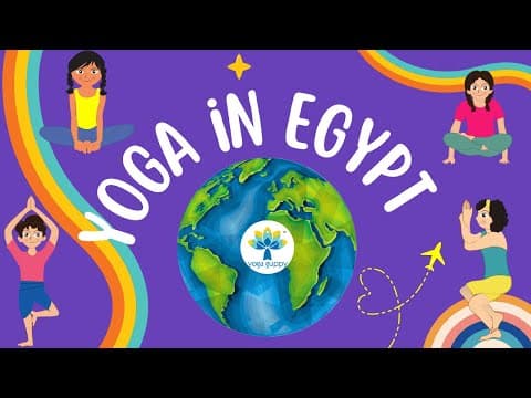 Around the World Yoga for Kids | EGYPT | Learn about Egyptian Culture with Yoga Poses | Yoga Guppy
