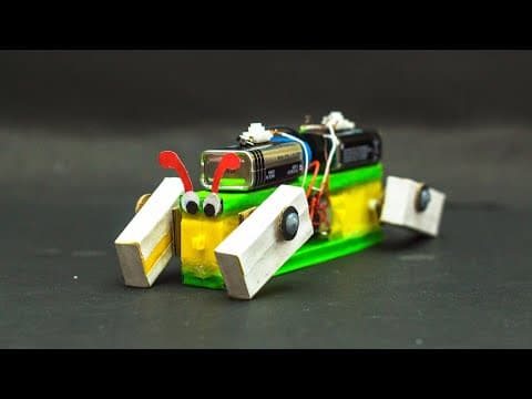 School Science projects | Crawling Robot