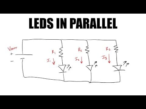 LED Circuit Design| LEDs in Parallel