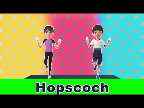 Hopscotch exercise for kids| Exercise for kids |Kids Exercise