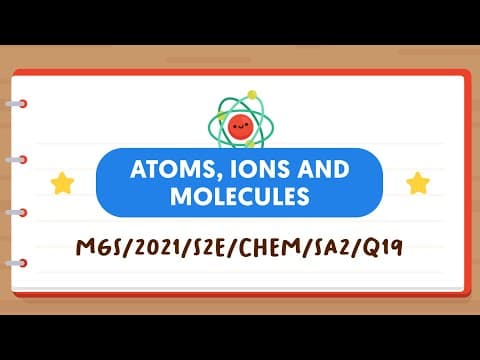 SCIENCE MADE SIMPLE EP5 | Atoms, Ions & Molecules | Deducing The Valence Electrons Of An Element
