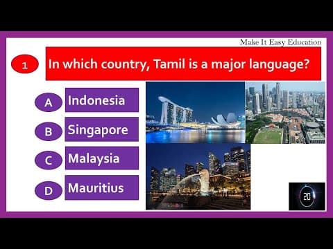 GENERAL KNOWLEDGE QUIZ - TEST 38 - GK QUIZ