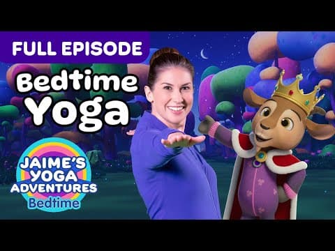 Royal Picnic | Bedtime Yoga for Kids! | Jaime's Yoga Adventures