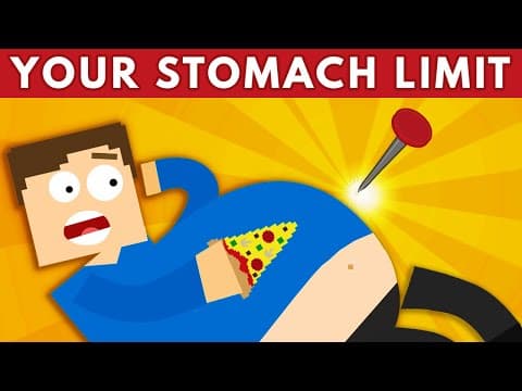 How Much Can You Eat Before Your Stomach Bursts? - Dear Blocko #33 - YouTube