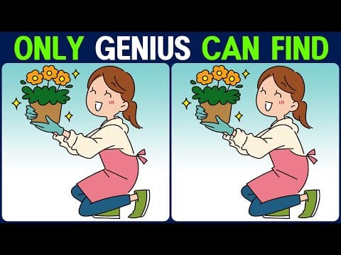 Puzzle / Find the Difference │ Have fun doing brain exercises!