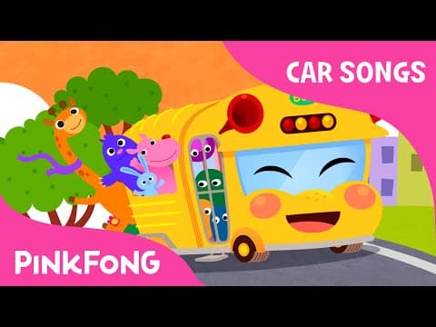 Bus Song | The Wheels on the Bus | Car Songs