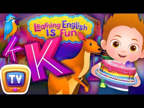 Letter K Song Alphabet and Phonics song