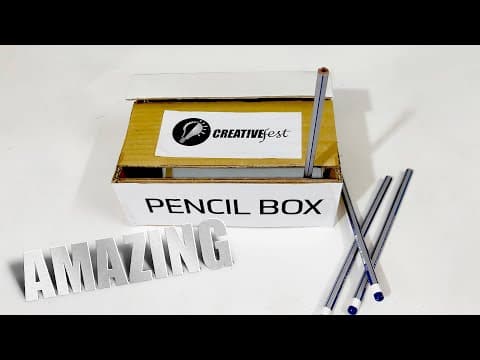 Make Amazing pencil Box and dispenser| DIY Cardboard