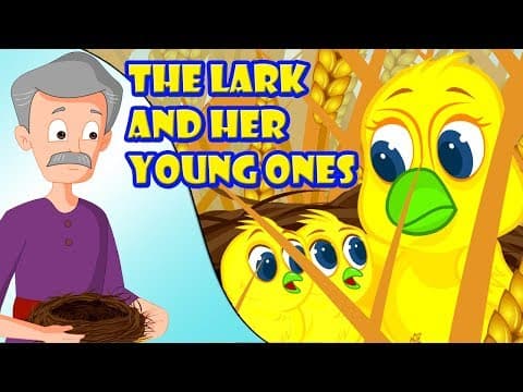 The Lark And The Farmer Story | Short Stories For Kids in English | Story Time For Kids