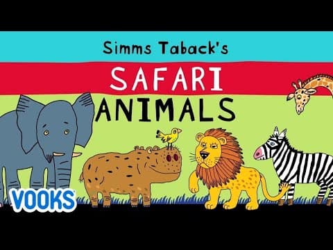 Safari Animals for Kids 🐘🦁🦓 | Animated Kids Book | Vooks Narrated Storybooks