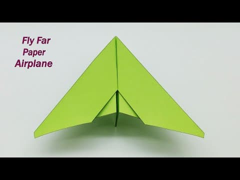 How To Make a World Record Paper Airplane ️ Paper Plane That Fly Far And Far