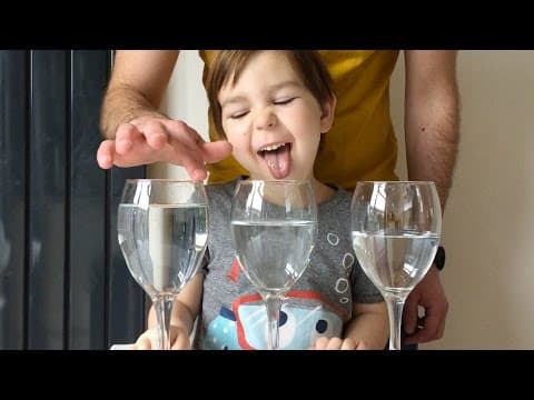 How To Play Music On Glasses With Water