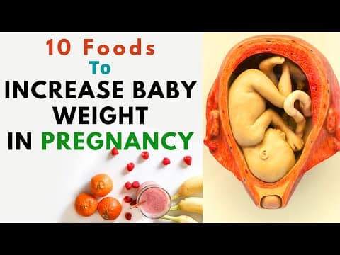Which foods are best to increase belly weight in pregnancy, How to increase baby weight in Pregnancy
