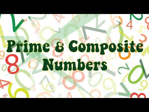 Prime and Composite Numbers | Scout Them Out!