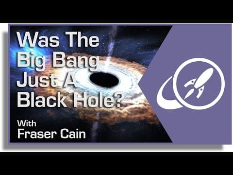 Was the Big Bang Just a Black Hole?