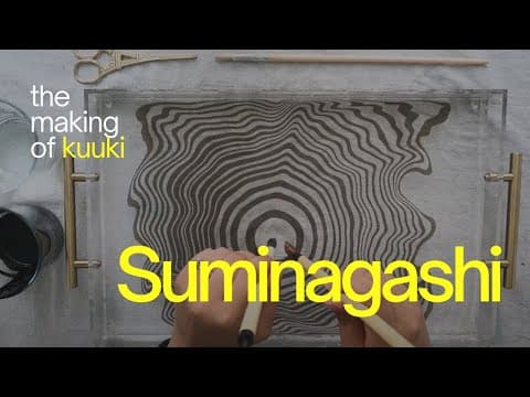 Suminagashi: Ink, soap, and water as art therapy