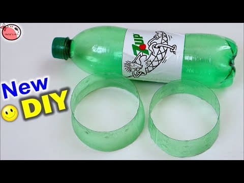 Wall hanging flower pot making - diy best out of waste craft idea - wall hanging idea - home decor