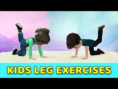5-Day Kids Exercises For Legs