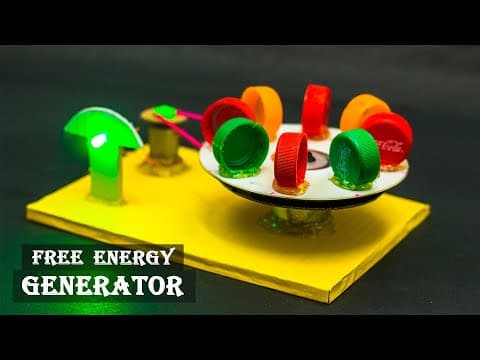 Free Energy Generator | Science Fair Ideas