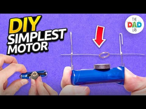 How to Build a Simple Electric Motor | Simple Science