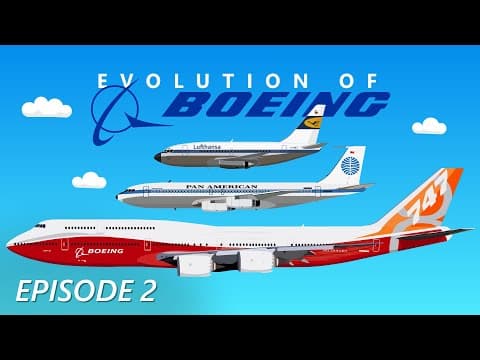 Evolution of Boeing 2/3 | The Largest Boeing Airplanes Ever Built