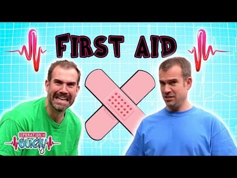 Science for kids - First Aid Training | Body Parts | Experiments for kids | Operation Ouch