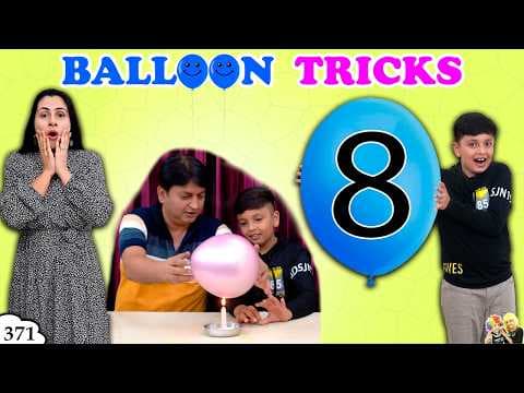 8 BALLOON TRICKS | MOM vs DAD | Family Challenge
